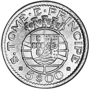 5 escudos