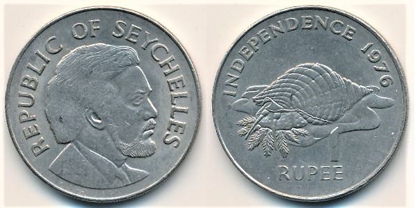 1 rupee (Unabhängigkeit)