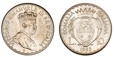 10 lire (Somalia Italiana)