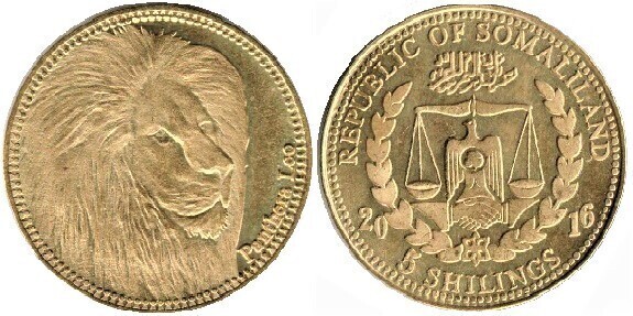 5 shillings (Leon)