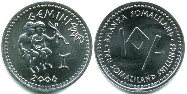 10 shillings (Horoskop-Gemini)