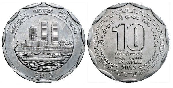 10 rupees (Bezirk Colombo)