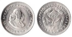 5 cents (SÜDAFRIKA - SUID-AFRIKA)