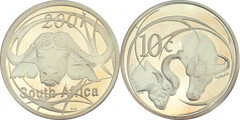 10 cents (Búfalo de agua - South Africa)