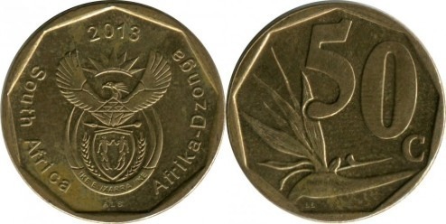 50 cents (Südafrika - Afrika-Dzonga)