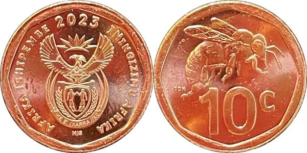 10 Cent (AFRIKA TSHIPEMBE / ININGIZIMU AFRIKA)