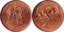 2 cents (SÜDAFRIKA - SUID-AFRIKA)