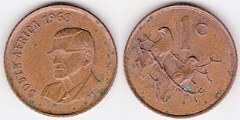 1 cent (Charles R. Swart - SÜDAFRIKA)