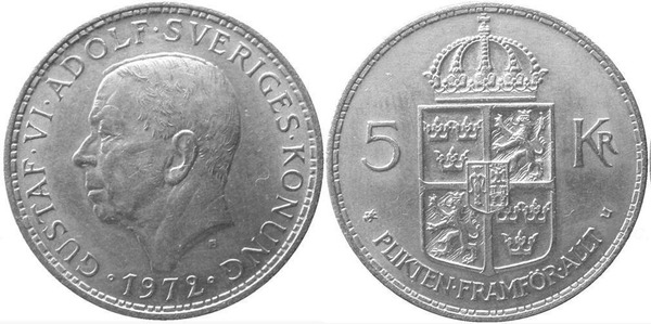 5 kronor (Gustaf VI.)