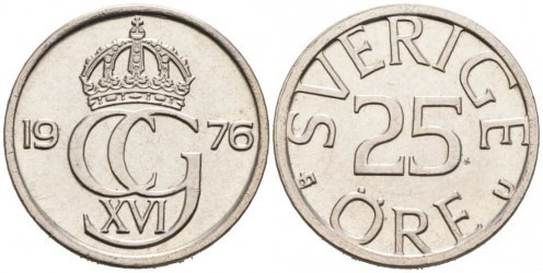 25 öre (Carl XVI. Gustaf)