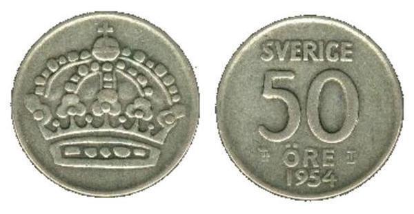 50 öre (Gustaf VI.)