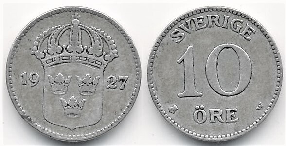 10 öre (Gustaf V)