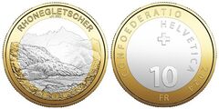 10 Franken (Rhonegletscher)