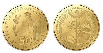 50 Franken (175 Jahre Bundesverfassung, 1848-2023)