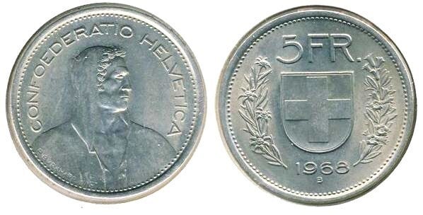 5 francs