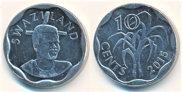 10 cents (Mswati III.)