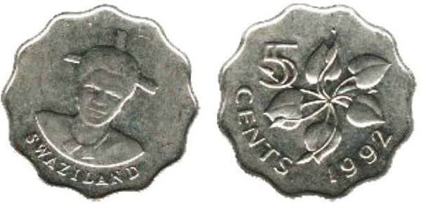 5 cents (Mswati III.)