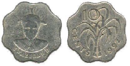 10 cents (Mswati III.)