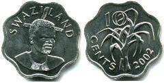 10 cents (Mswati III.)