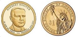 1 dollar (US-Präsidenten - Herbert Hoover)