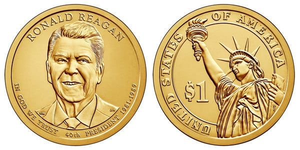 1 dollar (US-Präsidenten - Ronald Reagan)