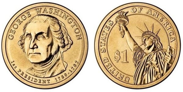 1 dollar (US-Präsidenten - George Washington)