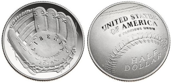 half dollar (Nationale Baseball-Ruhmeshalle)