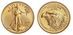 5 dollars (American Gold Eagle)