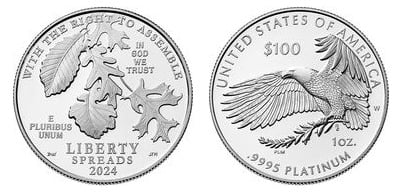 100 Dollar (American Platinum Eagle)