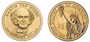 1 dollar (US-Präsidenten - Martin Van Buren)