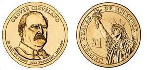 1 dollar (US-Präsidenten - Grover Cleveland, 1. Amtszeit)