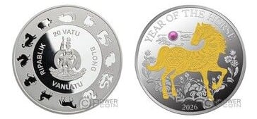 20 Vatu (Jahr des Pferdes)