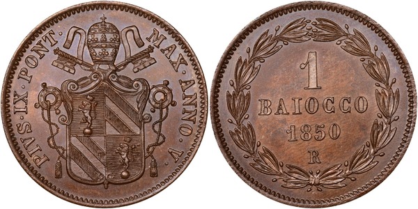 1 baiocco (Pius IX.)