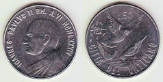 50 liras (Johannes Paul II.)