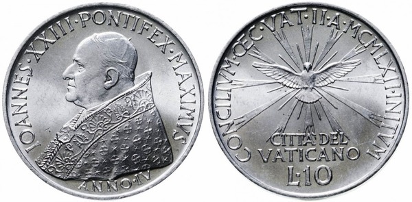 10 lire (Vatikanisches II. Ökumenisches Konzil)