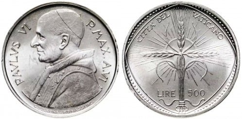 500 lire (Pablo VI)