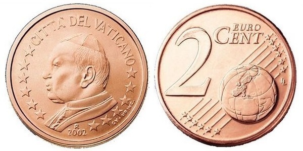 2 euro cent (Johannes Paul II.)