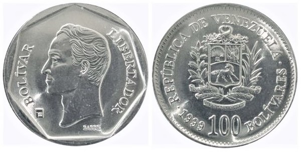 100 bolívares