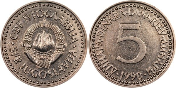 5 dinara