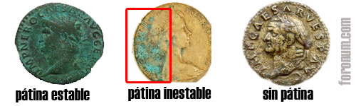Was ist die Patina einer Münze?