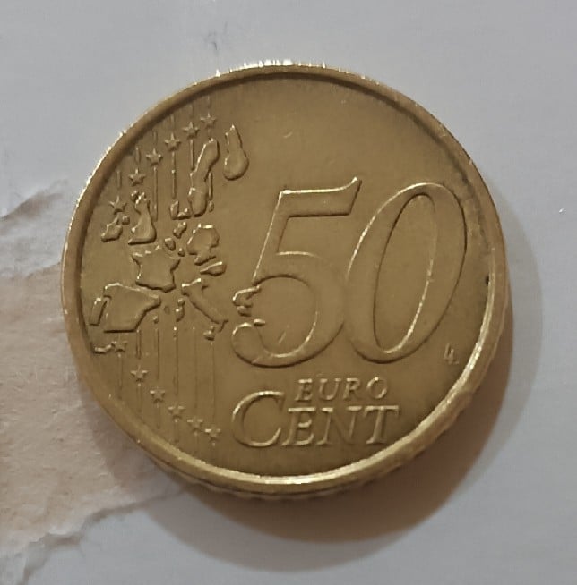 Foto 1 Nicht identifizierte Münze: 50 euro cent